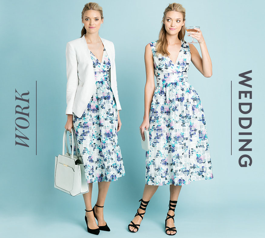 3 Dresses that Go from Work to a Wedding