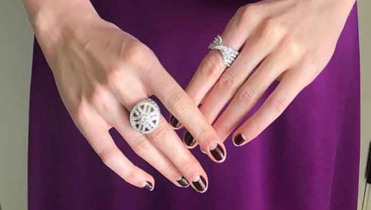 Manicure tips for your evening dress