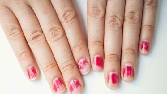 The reason your manicure is falling off