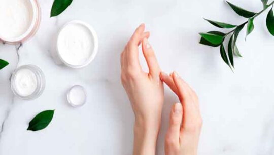 What hand beauty routine depends on the season?